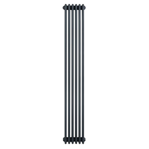 Traditional 4 Column Radiator - 1800 x 290mm - Anthracite Grey