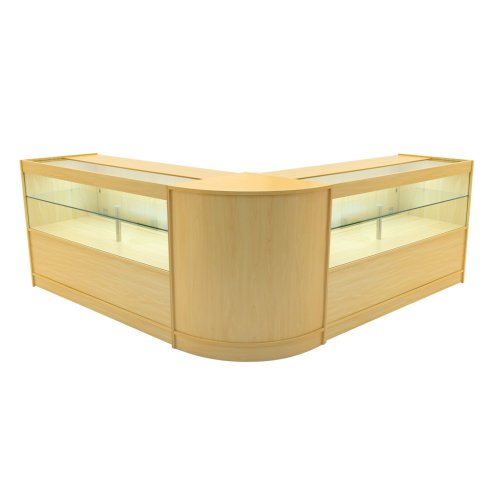 Selene LED Shop Counter Set CM60 & 2 x C1500 - Maple