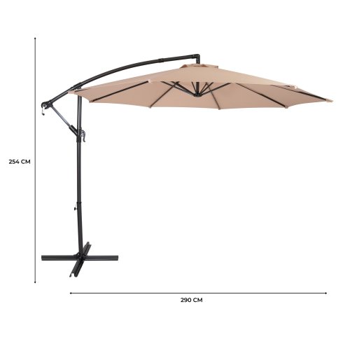 Cantilever Parasol 3m - Beige