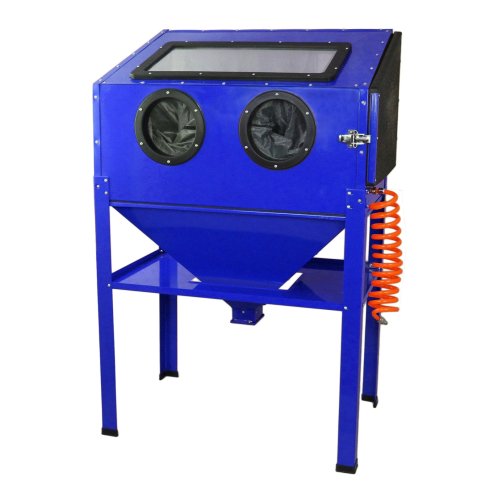 Sandblasting Cabinet Portable Work Station Heavy Duty Abrasive Bead Grit Sandblaster 220L