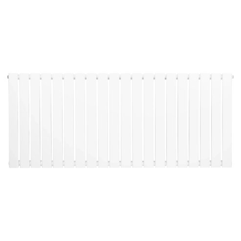 Flat Single Column Radiator - 600 x 1400mm - White