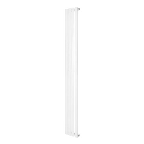 Oval Single Column Radiator - 1800 x 240mm - White