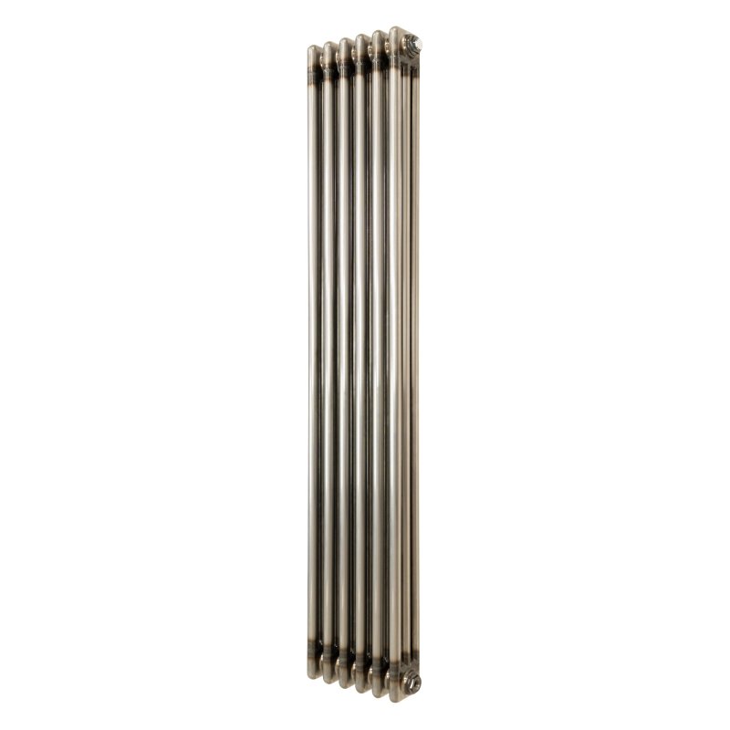 Traditional 3 Column Radiator - 1500 x 290mm - Raw Metal