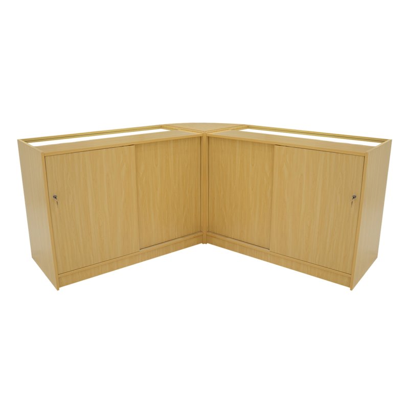 Selene LED Shop Counter Set CM60 & 2 x C1200 - Maple
