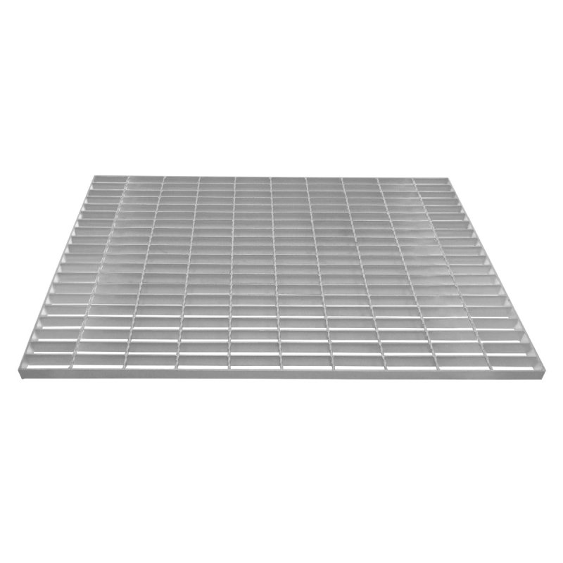 Galvanised Grating Floor Forge Walkway Mesh Floor Panel Grid Drainage Gutter Vent Heavy Duty Weatherproof Steel Zinc Coated 1000mm x 700mm x 30mm 4mm Metal Thickness 700kg Load Capacity