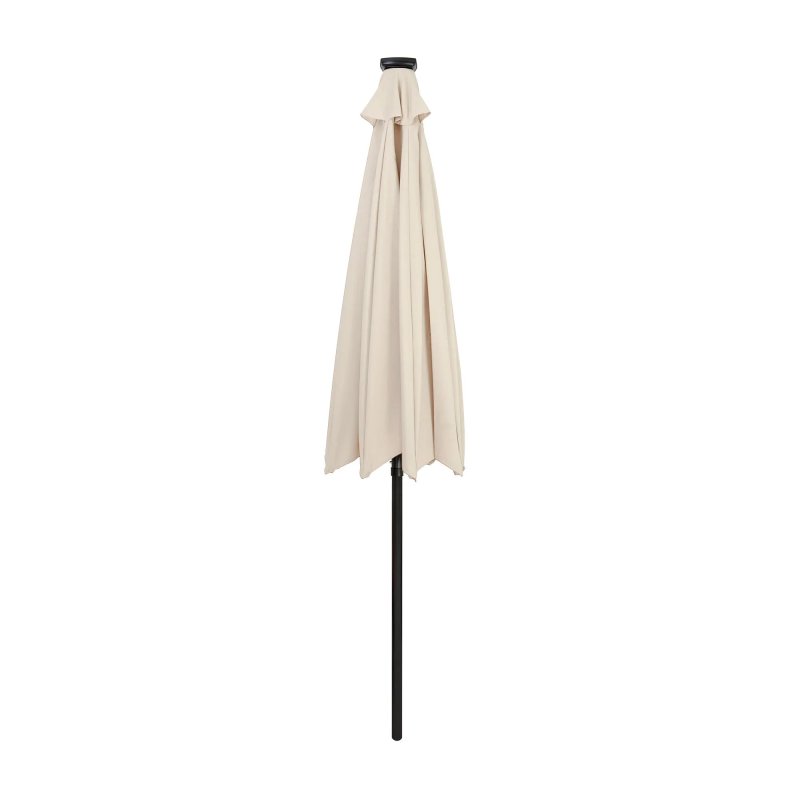 LED Tilt Parasol 2.7m - Cream
