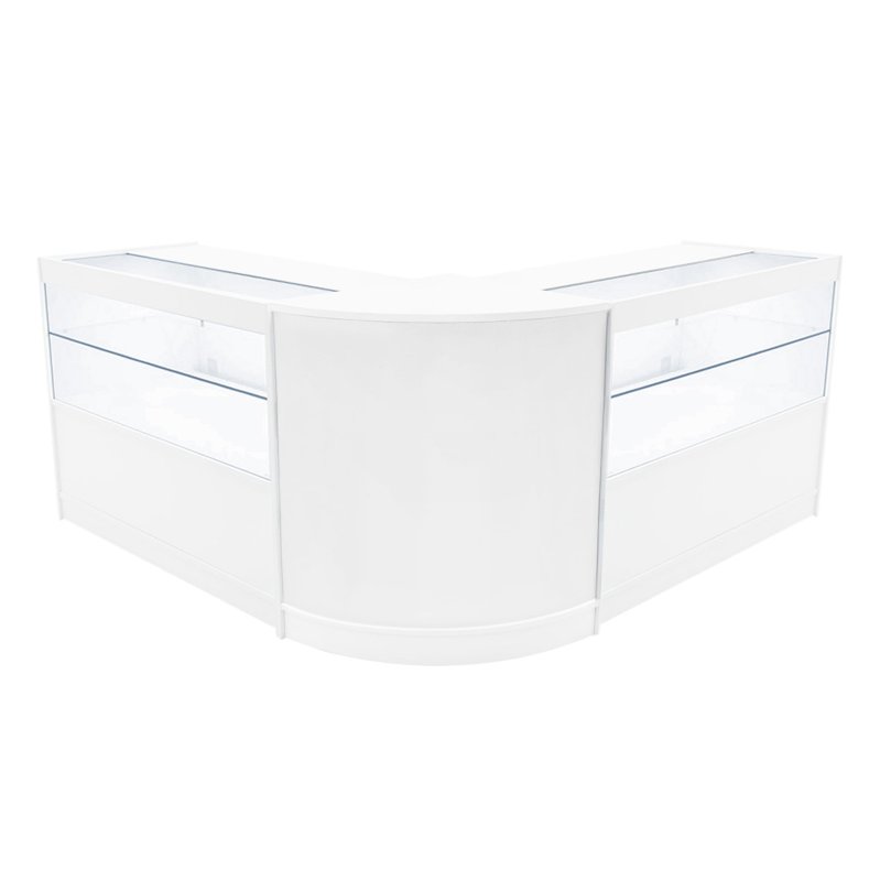 Selene LED Shop Counter Set CM60 & 2 x C1200 - White