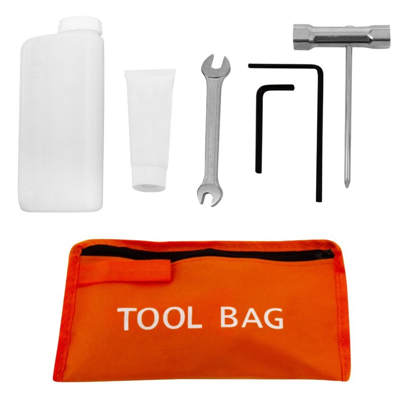 T-Mech Petrol Hammer Drill Cordless 2 Stroke 0.9KW 7500 RPM Rotary Breaker Chiselling Demolition Jackhammer Tool 32.6CC Single Cylinder Air Cooled Engine Chisel & Bit Attachments Tool Kit & Grease