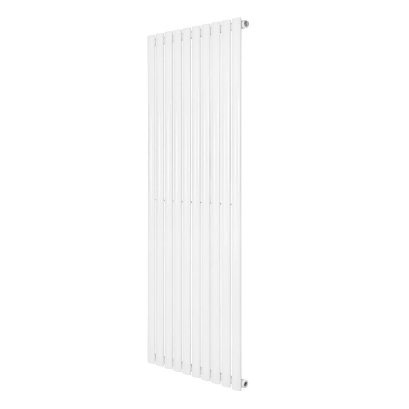 Oval Single Column Radiator - 1600 x 600mm - White