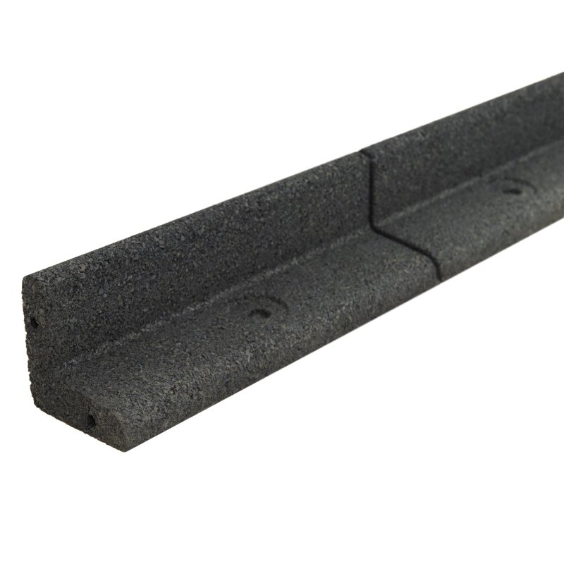 Flexible Lawn Edging 24 x 1.2m With Mallet - Grey