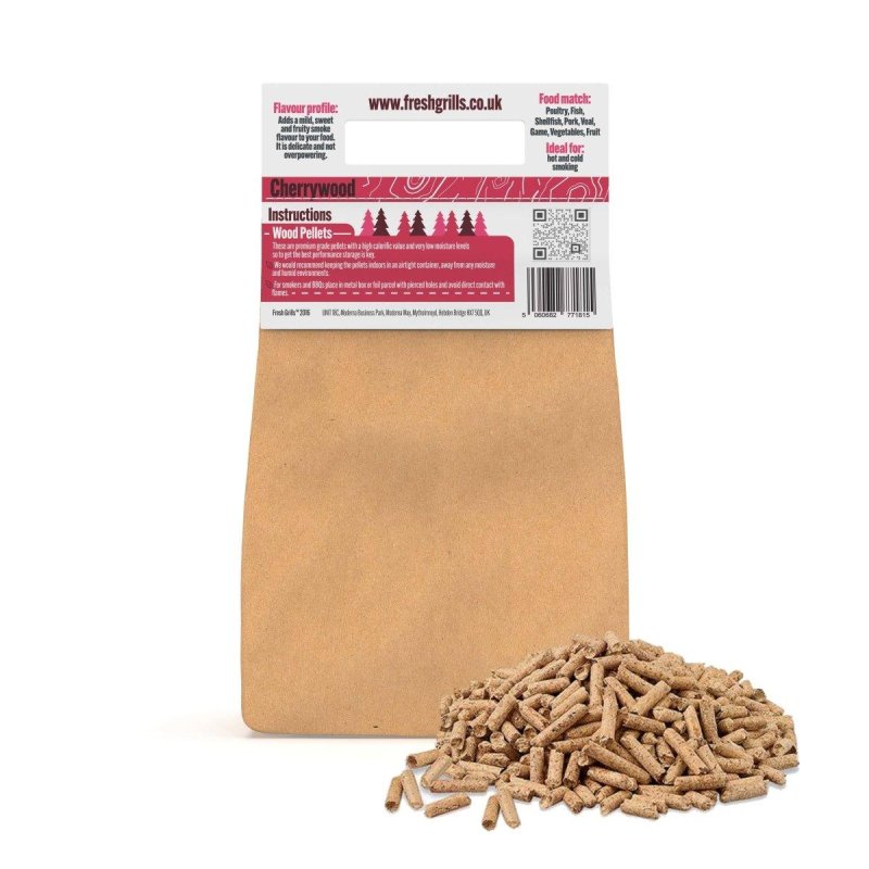 Wood Pellets BBQ Grill Wood Fired Pizza Oven Kamado Smokers Hickory 6kg
