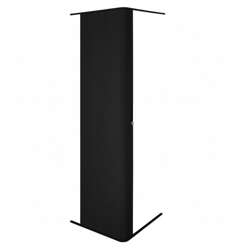 Tambour Shower Door ? Black