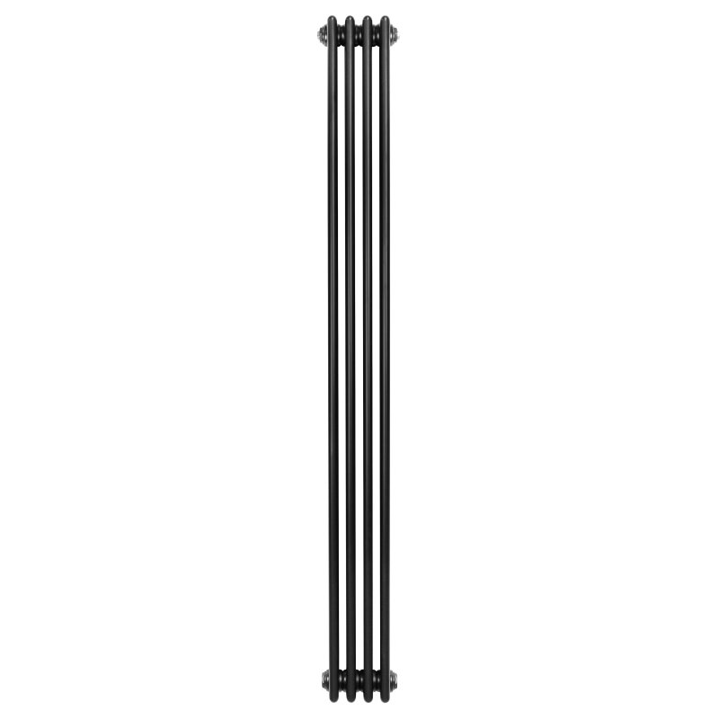 Traditional 4 Column Radiator - 1800 x 200mm - Black