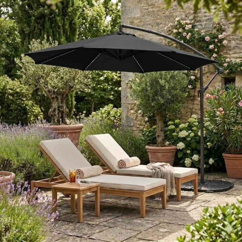 Cantilever Parasol Base - Fan x 4