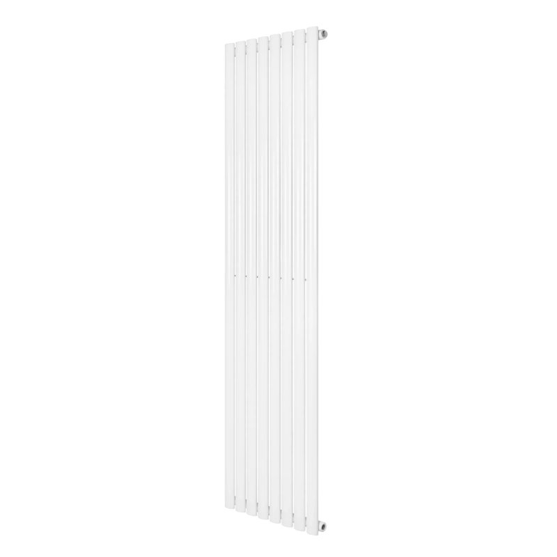 Oval Single Column Radiator - 1800 x 480mm - White
