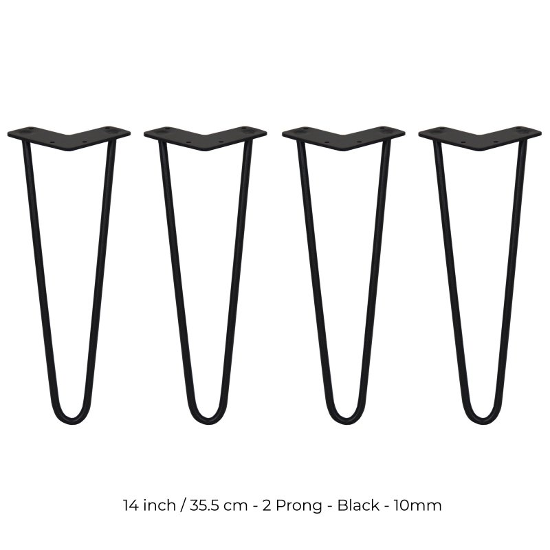 Hairpin Legs / Hair Pin Legs Set SkiSki Legs Furniture Desk Bench Chair Table 14