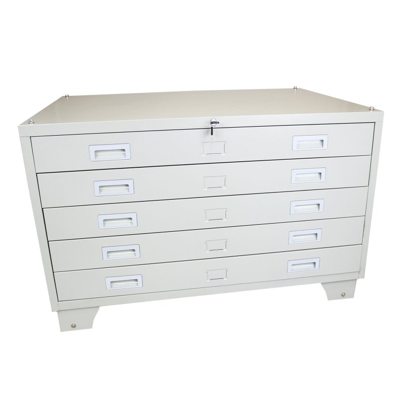 A1 Architects Drawers Artist Studio Flat File Metal Plan Maps Art Graphic Design Office Lockable Storage
