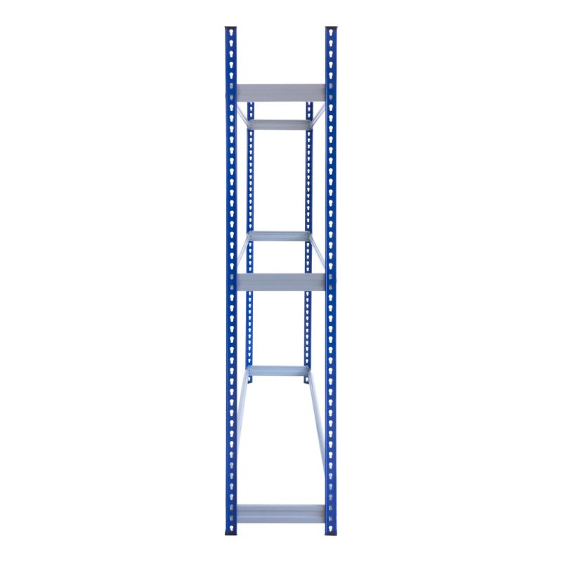 2 Tyre Racking Units Wheel Storage Boltless Steel Shelving Bay Blue Garage Mechanic Workshop Heavy Duty 450kg Capacity Rack 3 Tier 48 Tyres 185 x 180 x 40cm 2 FREE Rubber Mallets 4 FREE Bay Connectors