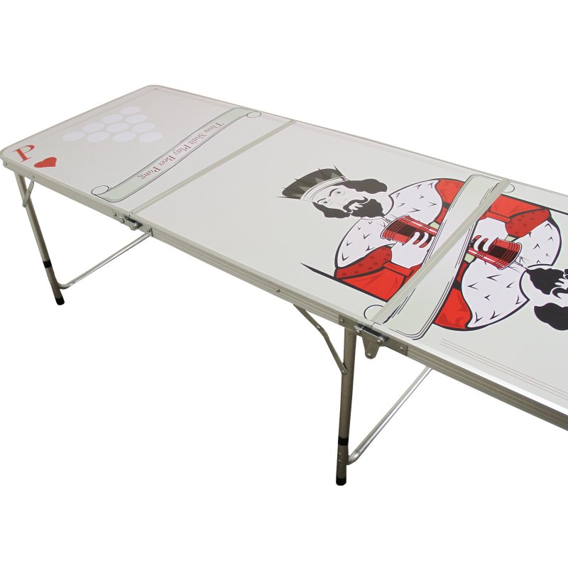 Beer Pong Table Folding Party Drinking Games Outdoor Indoor Portable Prosecco