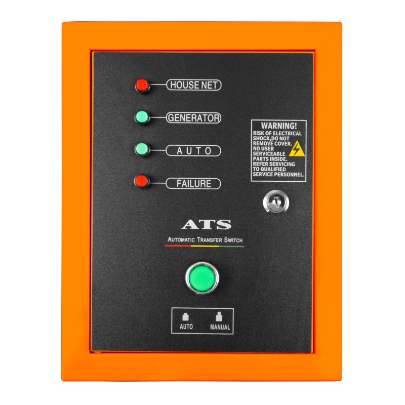 Portable Diesel Generator Open Frame ATS Electric Start 5kVA Three Phase 10HP 6.3kW 230 / 400V Emergency Power AC DC Output Powder Coated Steel 12.5L Fuel Capacity 77dB 4 x 8