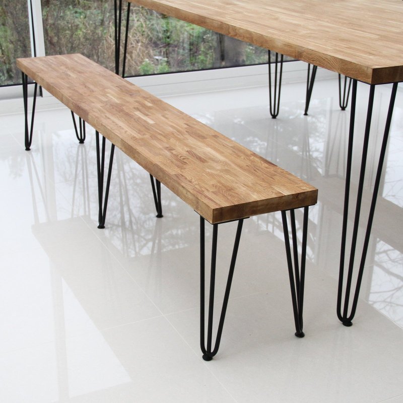 4 x Hairpin Legs / Hair Pin Legs Set SkiSki Legs Furniture Desk Bench Chair Table 28