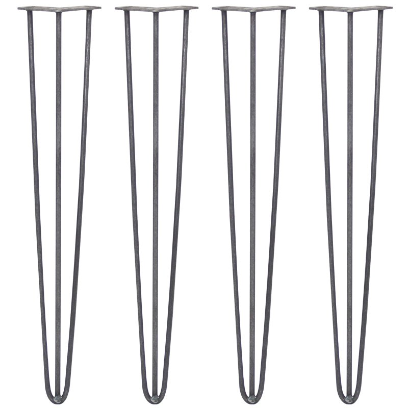 4 x Hairpin Legs / Hair Pin Legs Set SkiSki Legs Furniture Desk Bench Chair Table 28