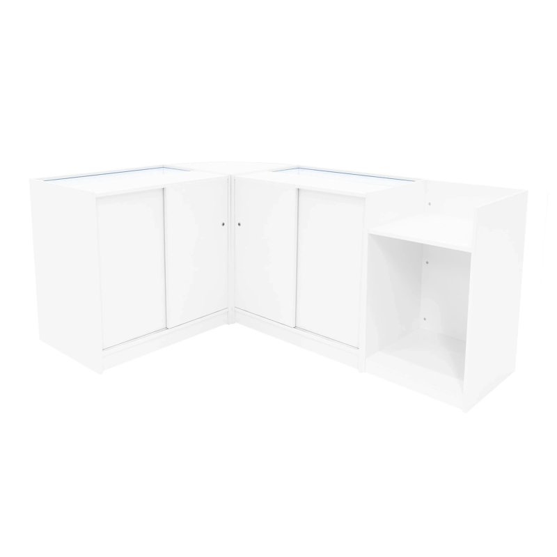 Theia LED Shop Counter Set K900, C900, TB60 & LM60 - White