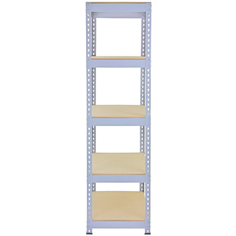 3 Racking Bays 90cm Garage Shelving Storage Warehouse Shelves Unit Steel 5 Tier