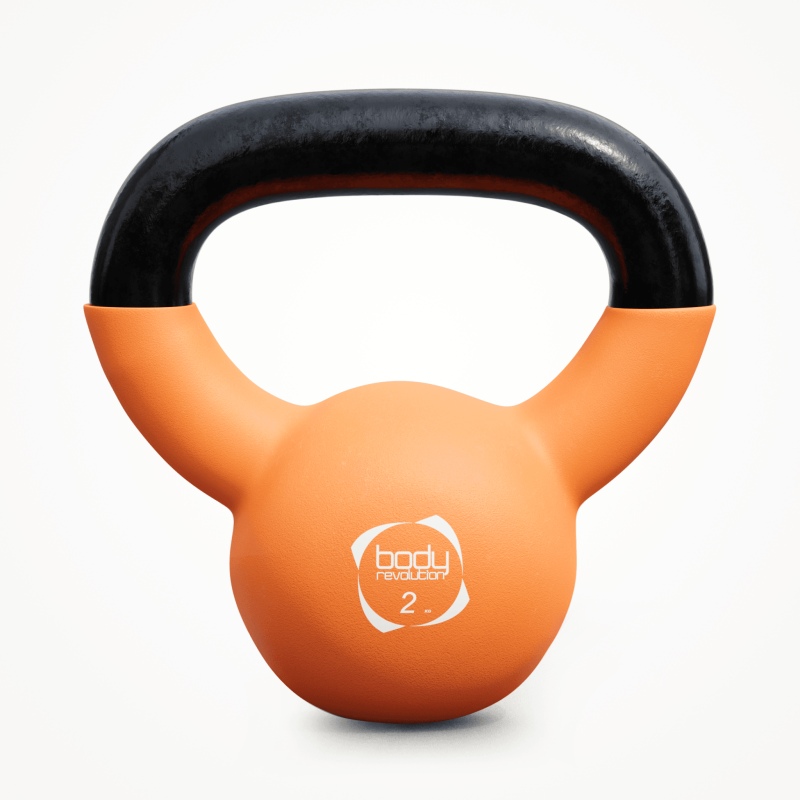 Body Revolution Neoprene Kettlebells 2kg