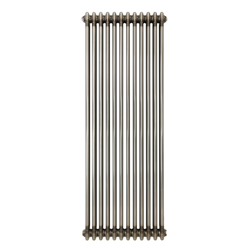 Traditional 3 Column Radiator - 1500 x 560mm - Raw Metal