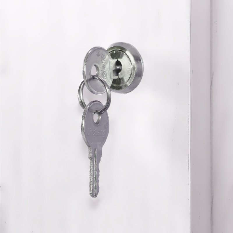 MonsterShop Pegasus Shop Counters Set & Glass Retail Showcase Cabinet Display, Brilliant White UV Protect, Melamine MDF