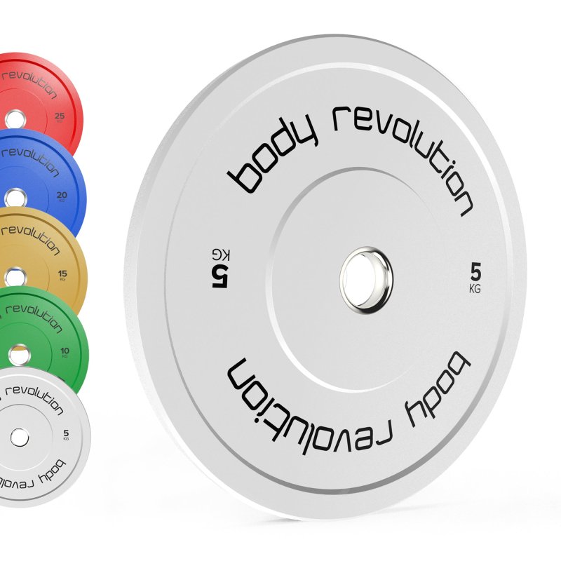 Olympic Bumper Plates Colour 30kg SET 2x5kg 2x10kg
