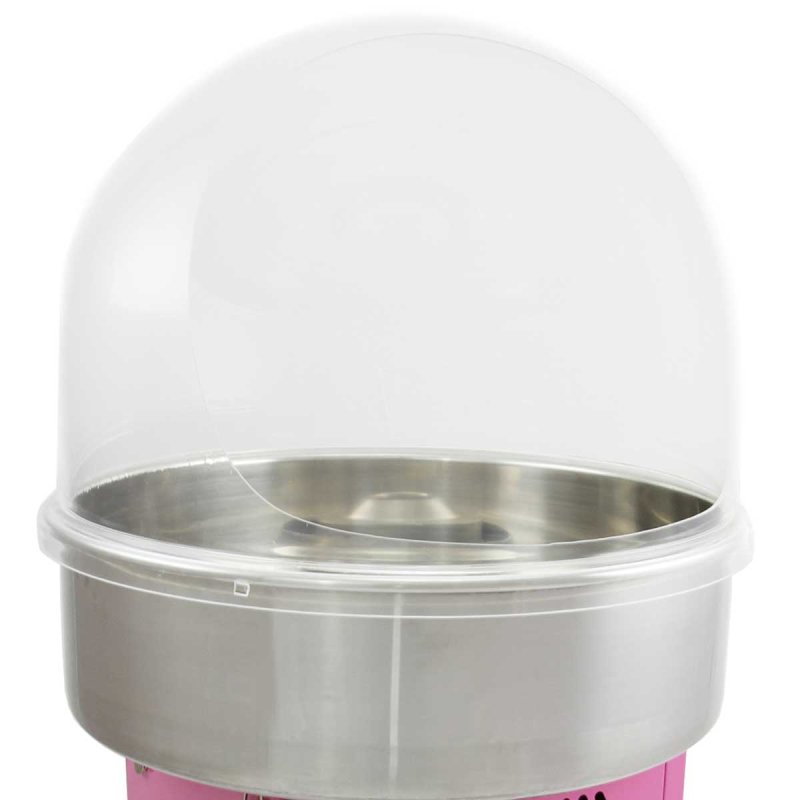 KuKoo Acrylic Dome for Candy Floss Machines, Transparent, 53.5cm x 37cm x 53.5cm
