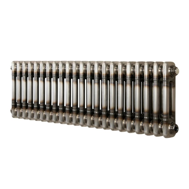 Traditional 2 Column Radiator - 300 x 1010mm - Raw Metal