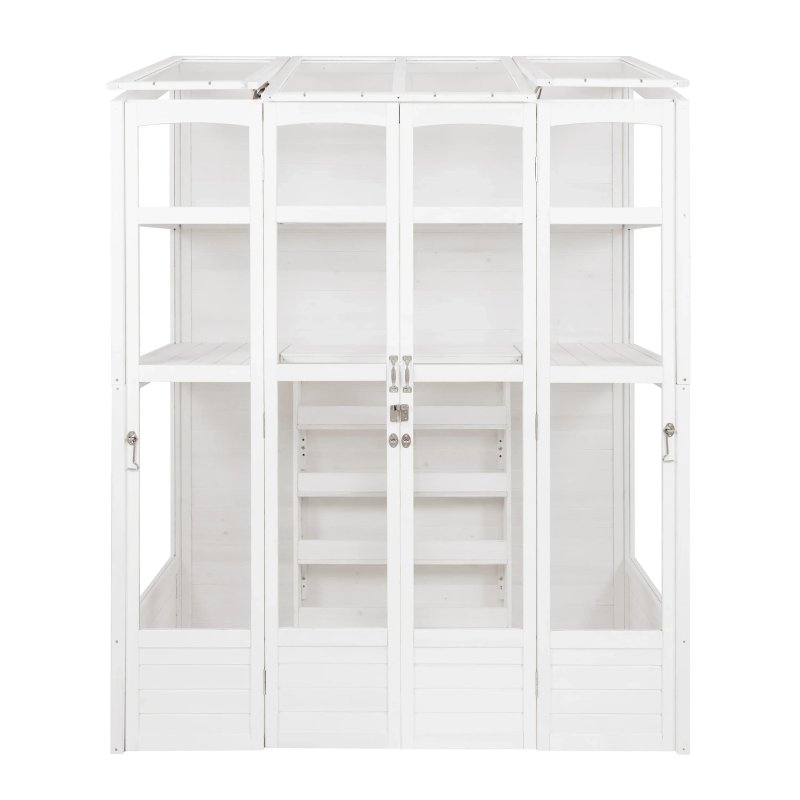 Victorian Greenhouse - White