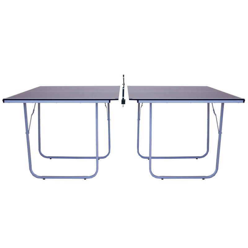 Table Tennis Table Folding Legs Ping Pong Portable Compact Easy Quick Installation Multifunctional Games Indoor Outdoor 2 Bats 5 Balls Net Powder Coated Iron 12mm MDF 181 x 102 x 76cm 26kg