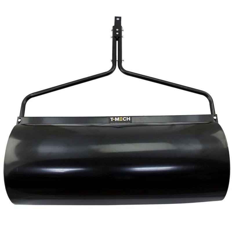 T-Mech 120L Towable Garden Roller Towed Lawn Rolling, Tow Behind Vehicle Heavy Duty Metal, Sand/Water Fill