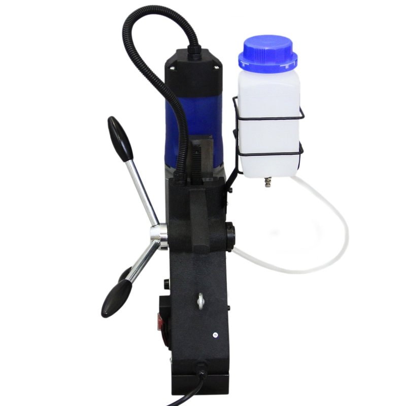 Industrial Steel Magnetic Drill Press Machine 230V 35mm Diameter Drilling Annular Cutter Railways Ship Building Bridge Engineering Electric Power Construction