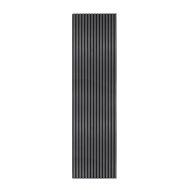 Acoustic Slat Wall Panel - Anthracite Grey