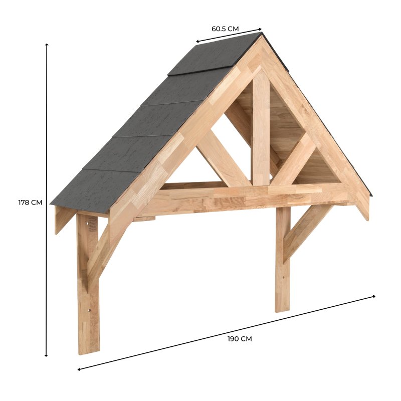 Oak Porch Kit - 1400mm