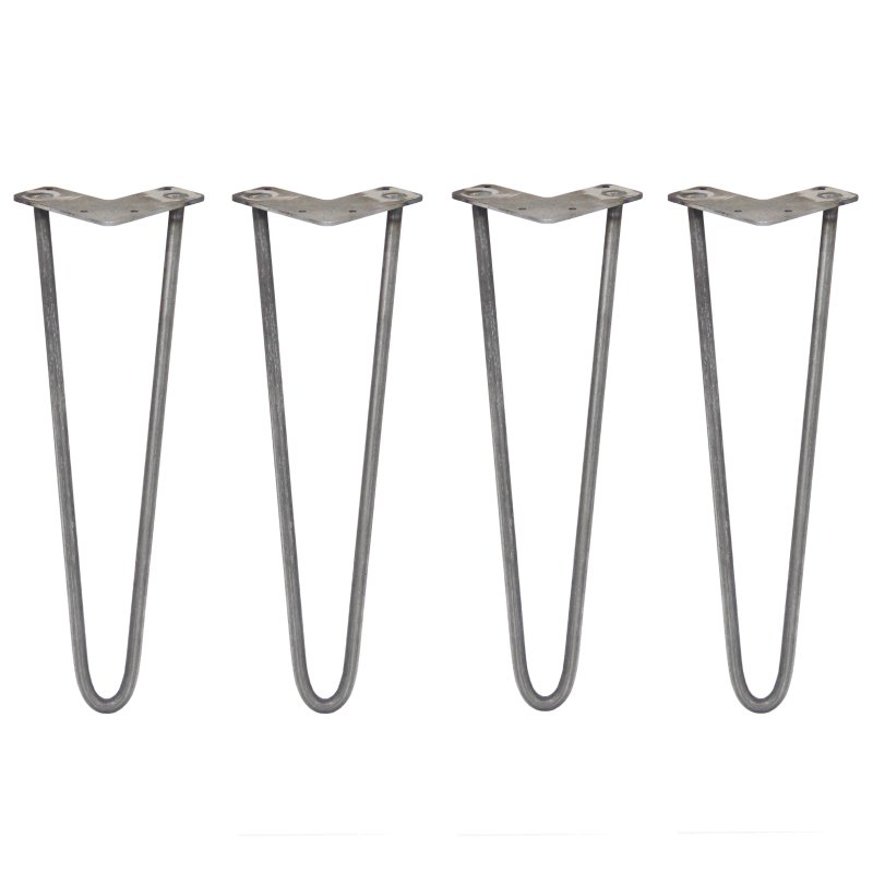 4 x Hairpin Legs / Hair Pin Legs Set SkiSki Legs Furniture Desk Bench Chair Table 16