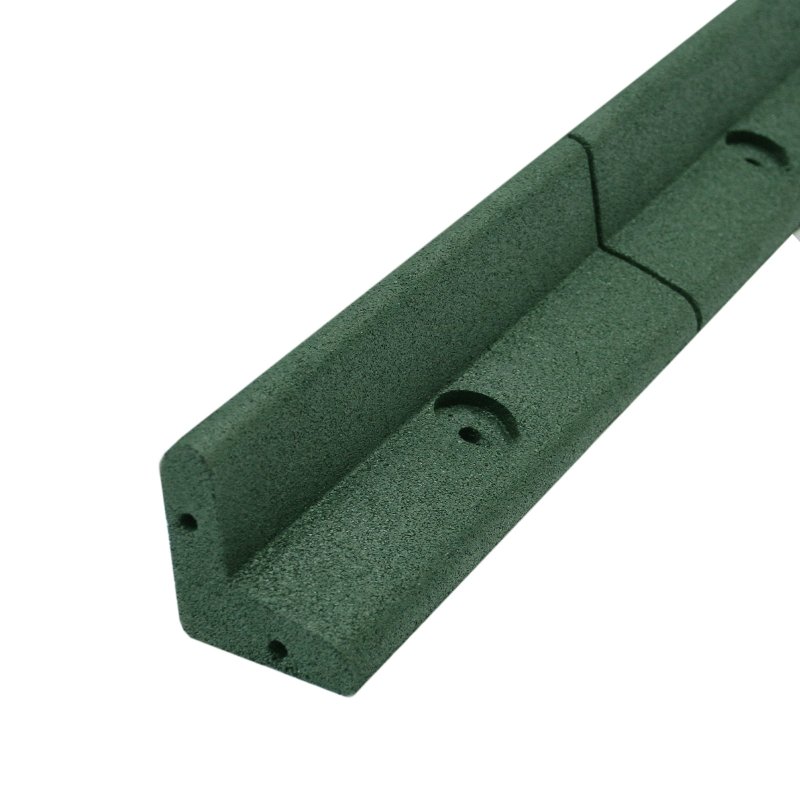 Flexible Lawn Edging Garden Border Grass Pathways Path Edge Vegetable Plot Flowerbed Raised Borders Rubber Artificial Grass Green | Pack of 40 x 1.2m