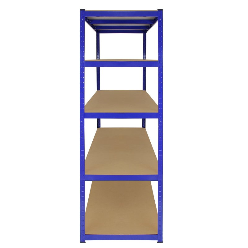 Monster Racking 10 x Garage Racking Shelving Unit / 5 Tier 1600mm Wide x 600mm Deep / Steel & MDF Shelves