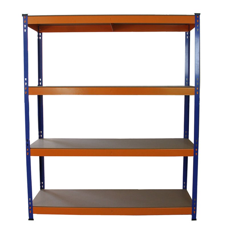 Monster Racking S-RAX 10 x Metal Heavy Duty Shelving Racking Units, 265kg/Shelf, 150cm x 50cm x 180cm