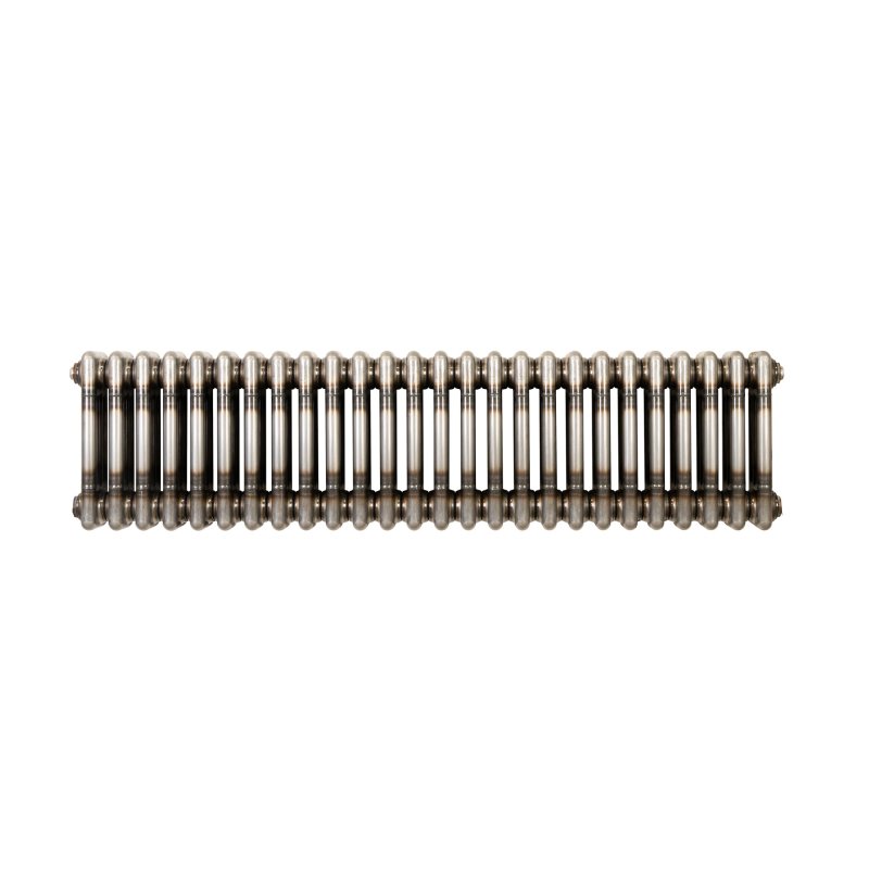Traditional 3 Column Radiator - 300 x 1190mm - Raw Metal