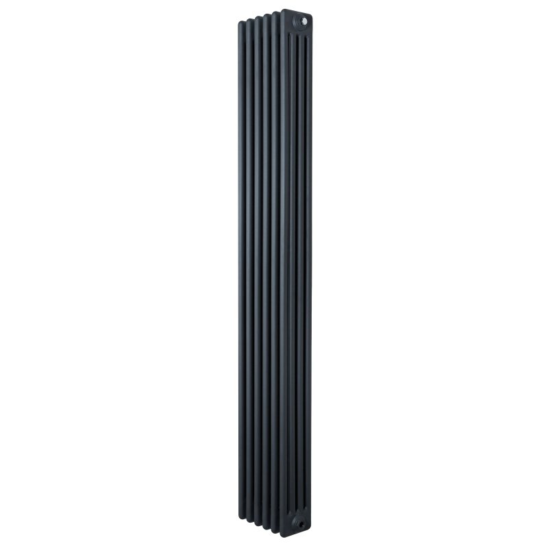 Traditional 4 Column Radiator - 1800 x 290mm - Anthracite Grey