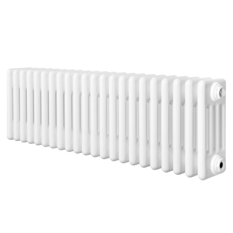 Traditional 4 Column Radiator - 300 x 1010mm - White