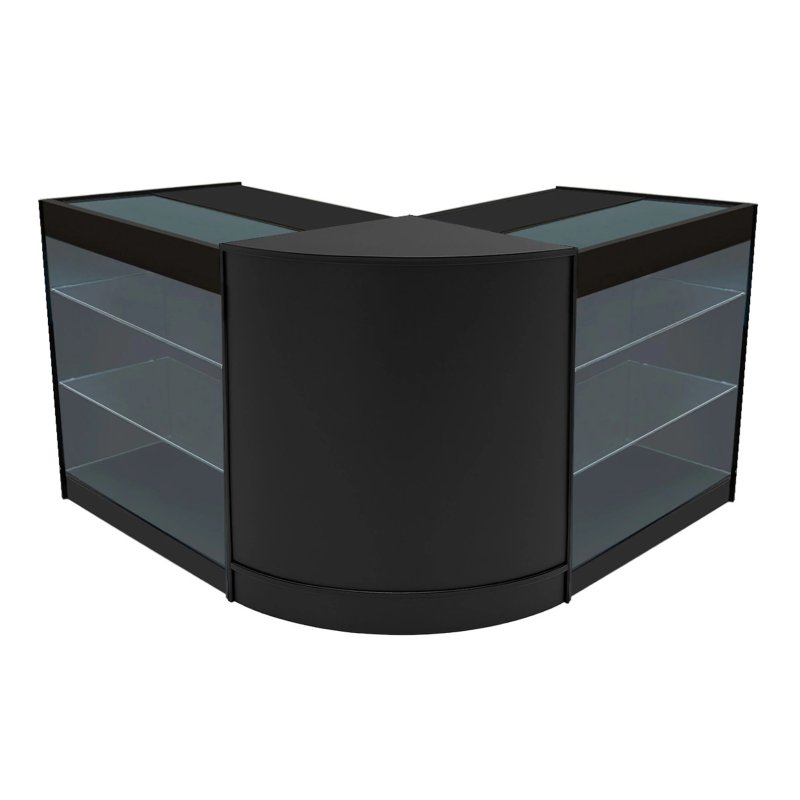 Helios LED Shop Counter Set CM60 & 2 x K900 - Black