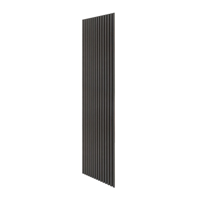 Acoustic Slat Wall Panels x 3" Anthracite Grey