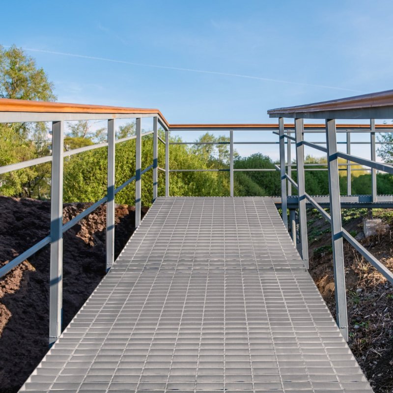 Galvanised Grating Floor Forge Walkway Mesh Floor Panel Grid Drainage Gutter Vent Heavy Duty Weatherproof Steel Zinc Coated 800mm x 800mm x 30mm 4mm Metal Thickness 640kg Load Capacity